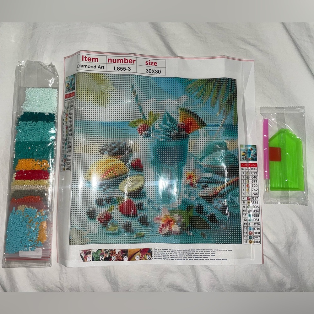Tropical Diamond Art Kit